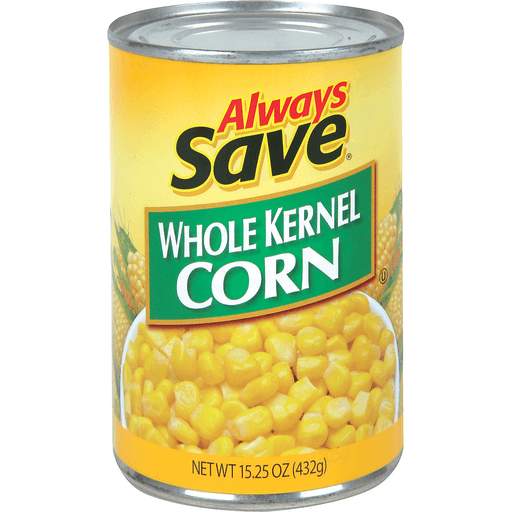 slide 1 of 1, Always Save Whole Kernel Corn, 15.25 oz