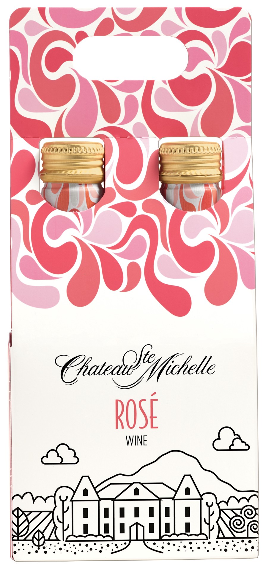 slide 8 of 8, Chateau Ste. Michelle Rosé Wine, 2-pack Aluminum Bottle, 250 mL, 250 ml