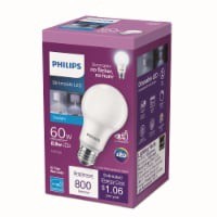 slide 1 of 1, Philips 8.8-Watt (60-Watt) A19 Led Light Bulb, 1 ct