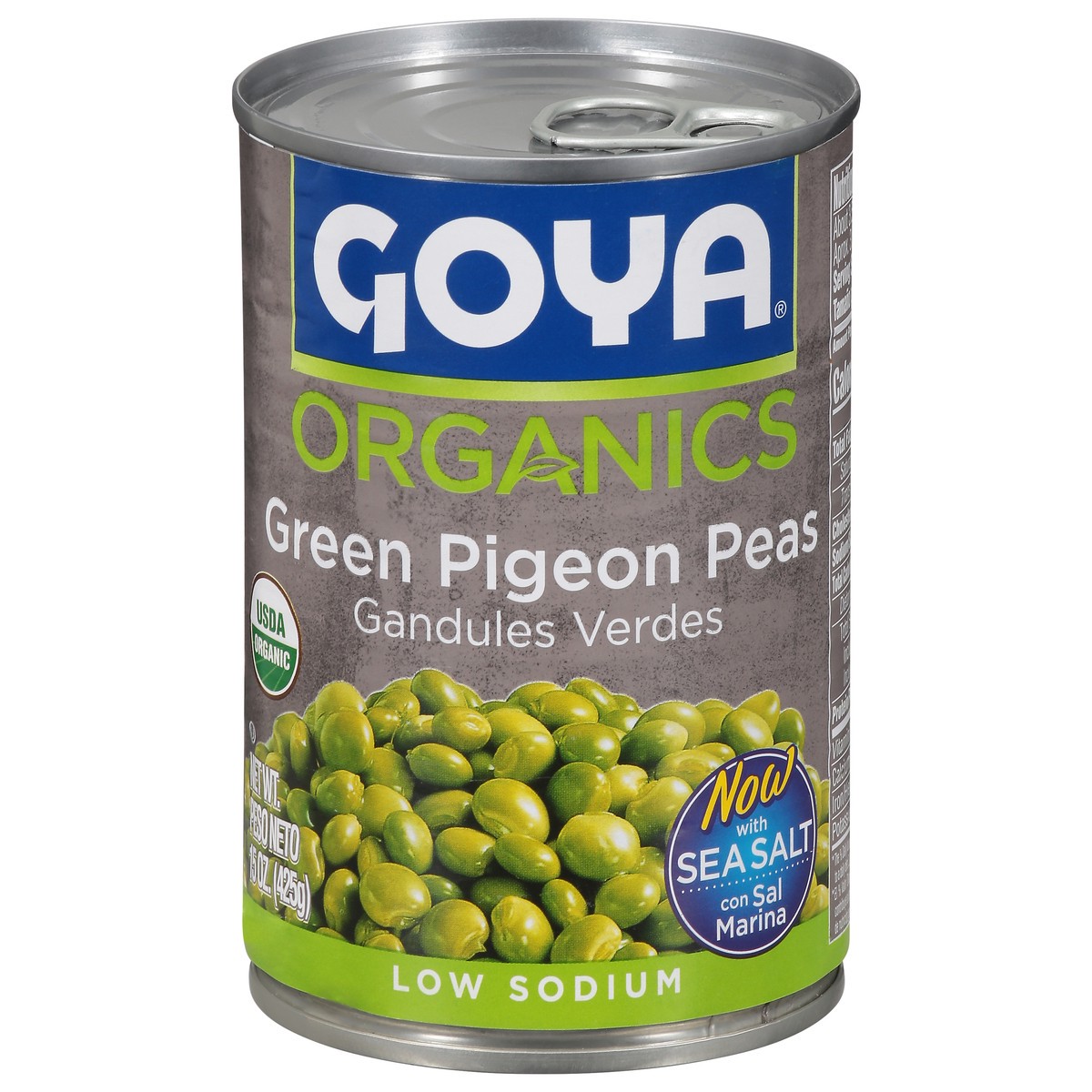 slide 4 of 14, Goya Organic Pigeon Peas, 15 oz