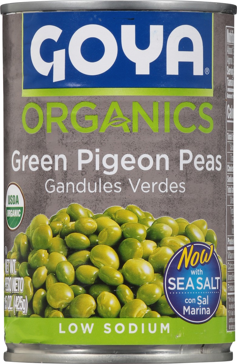 slide 7 of 14, Goya Organic Pigeon Peas, 15 oz