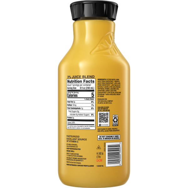 slide 4 of 5, Minute Maid Zero Sugar Pineapple Juice, 52 fl oz