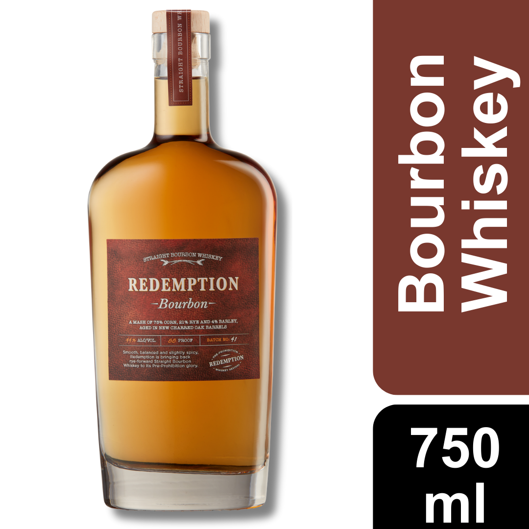 slide 2 of 6, Redemption Bourbon Whiskey 750 ml, 750 ml