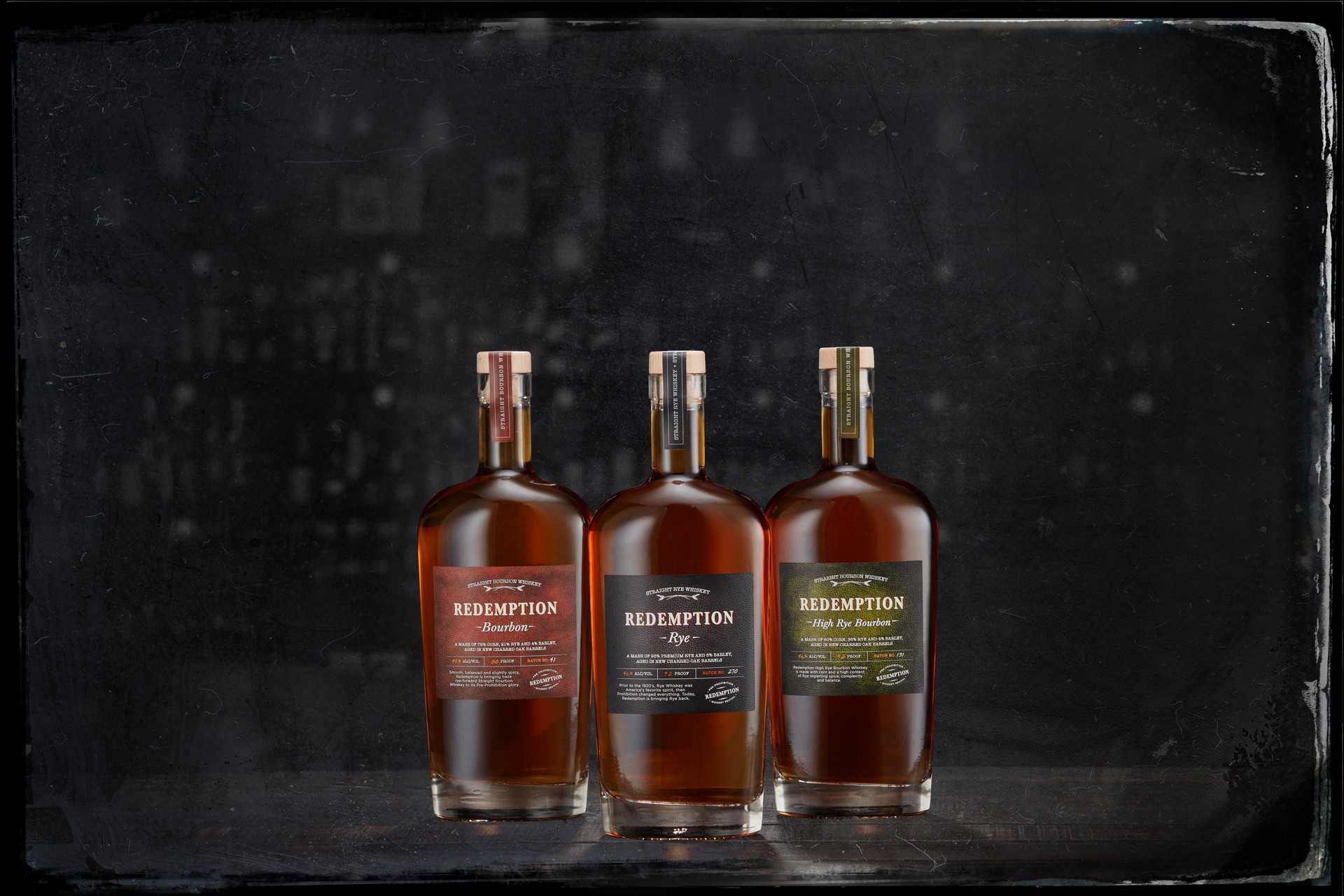 slide 3 of 6, Redemption Bourbon Whiskey 750 ml, 750 ml