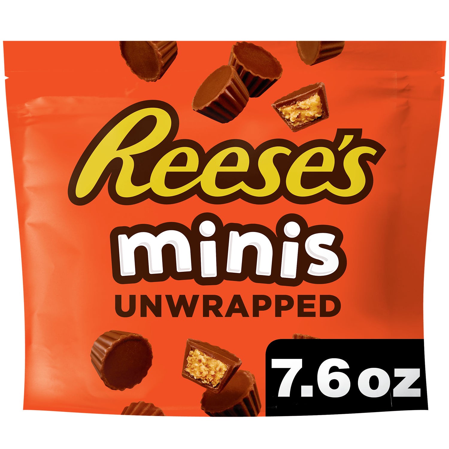 slide 5 of 9, Reese's Minis Peanut Butter Cups - 7.6oz, 7.6 oz