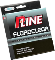 slide 1 of 1, P-Line Floroclear Fishing Line - Clear, 6 lb