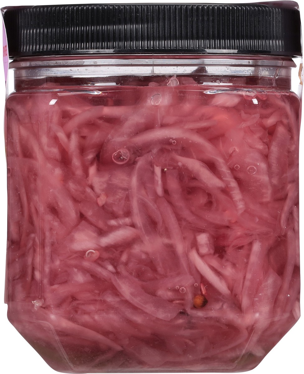 slide 7 of 13, WildVine Vinegar Pickled Spicy Pickled Red Onions with Jalapenos - 20 oz, 20 oz