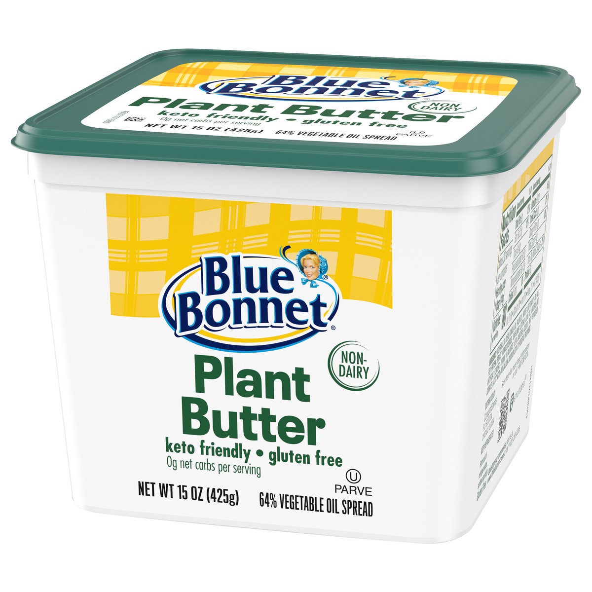 slide 6 of 9, Bluebonnet Nutrition Non-Dairy Plant Butter Spread, Keto Friendly Food, 15 oz., 15 oz
