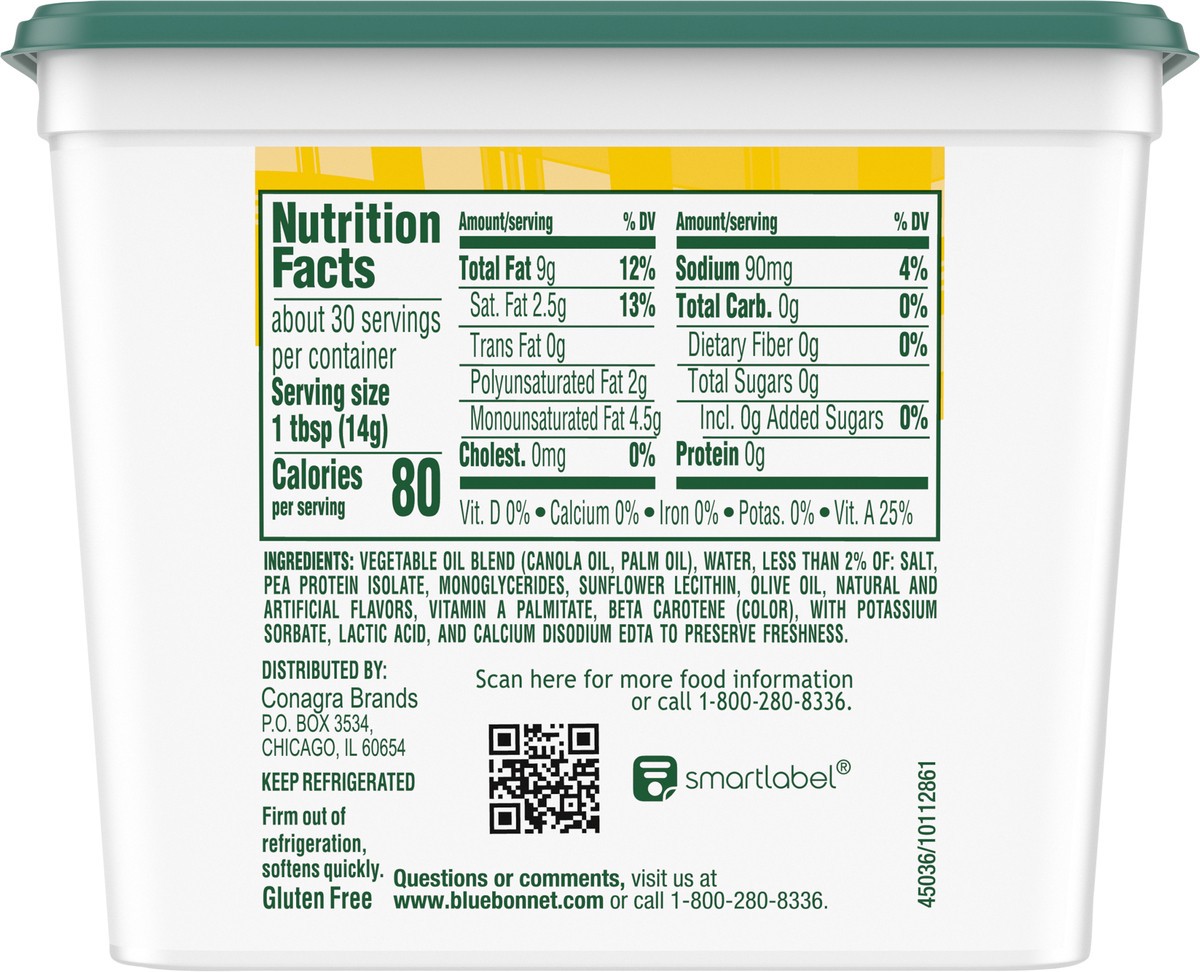 slide 8 of 9, Bluebonnet Nutrition Non-Dairy Plant Butter Spread, Keto Friendly Food, 15 oz., 15 oz