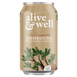 Alive & Well Oak, Coconut & Shilajit Kombucha