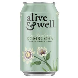 Alive & Well Passion Flower & Aloe Kombucha