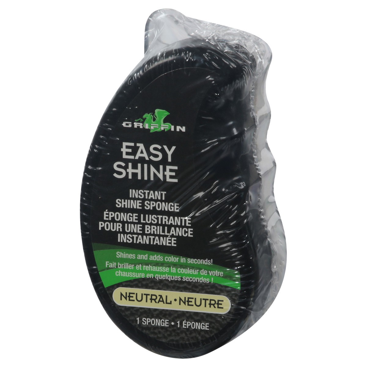 slide 5 of 9, Griffin Bros. Bros. Neutral Easy Shine Instant Sponge - 1 Each, 1 ct