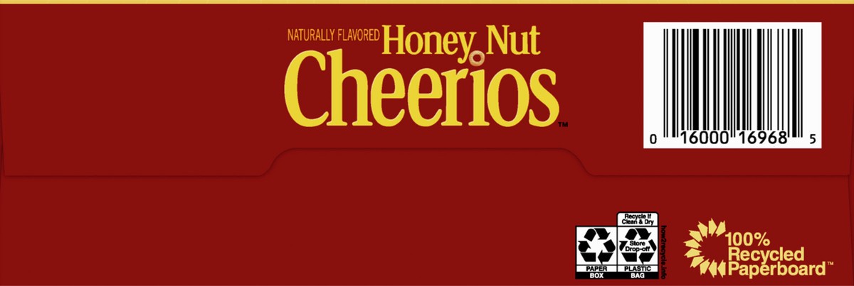 slide 4 of 9, Cheerios Honey Nut Cheerios Cereal, 18.8 oz