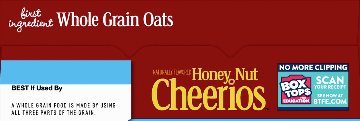 slide 9 of 9, Cheerios Honey Nut Cheerios Cereal, 18.8 oz