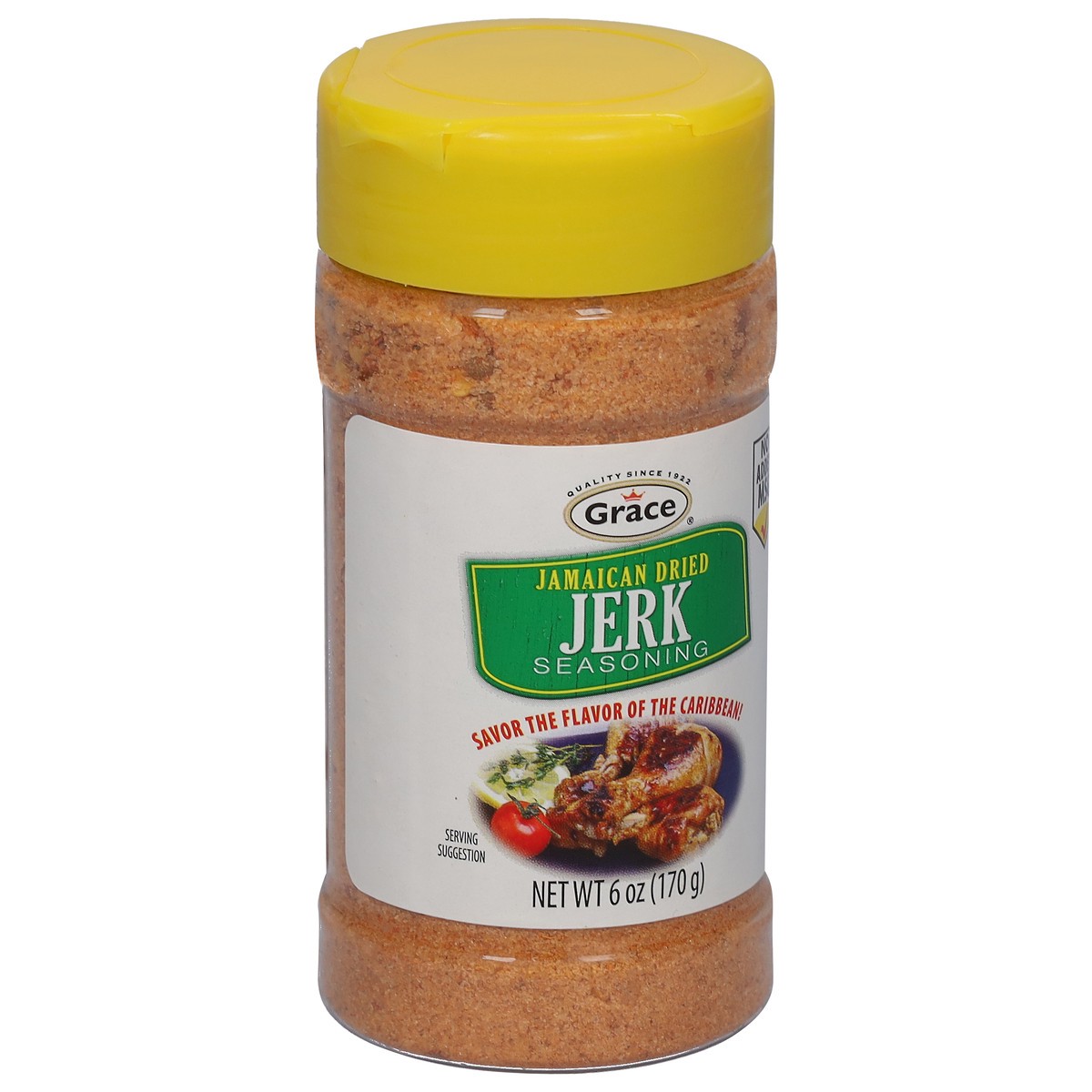 slide 5 of 9, Grace Jamaican Dried Jerk Seasoning 6 oz, 6 oz