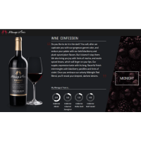 slide 7 of 16, Menage a Trois Midnight Dark Red Wine Blend, 750mL Wine Bottle, 13.8% ABV, 750 ml