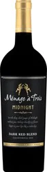 Menage a trois California 2018 Midnight Dark Red Blend 750 ml