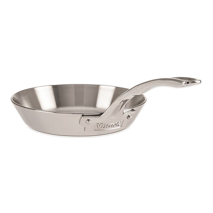 slide 1 of 1, Viking Contemporary Stainless Steel Fry Pan, 8 in