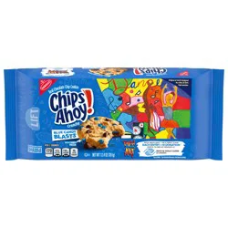CHIPS AHOY! Blue Candy Blast Chocolate Chip Cookies, Boys & Girls Club Follow Your Art Limited Edition, 12.4 oz