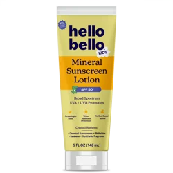 Hello Bello Kids Mineral Sunscreen Lotion SPF 50, 5 fl oz