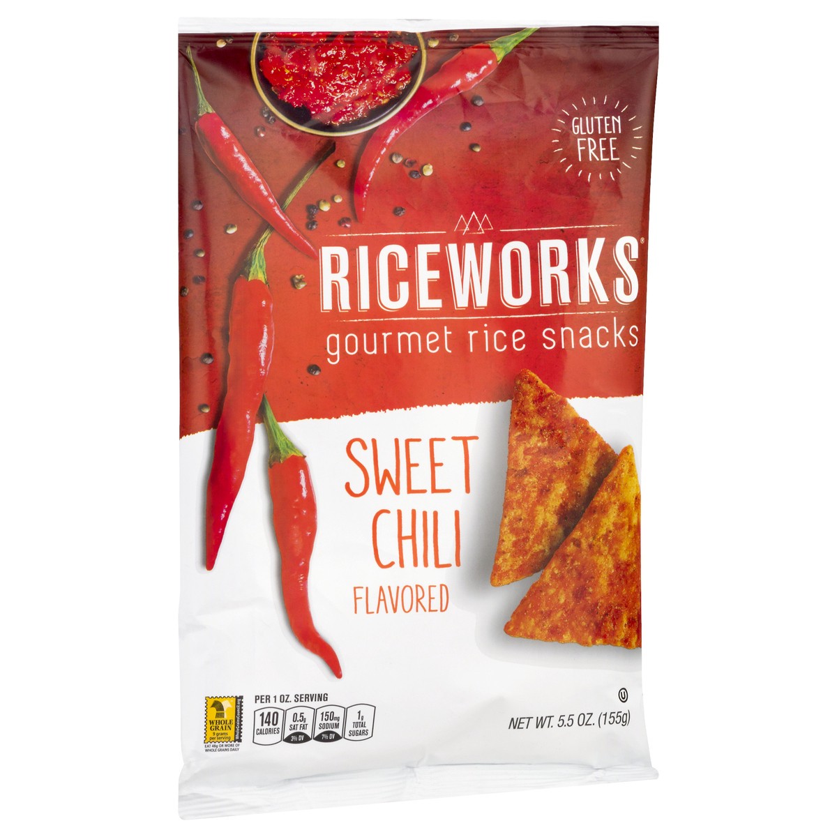 slide 2 of 10, Riceworks Gourmet Sweet Chili Flavored Rice Snacks 5.5 oz, 5.5 oz