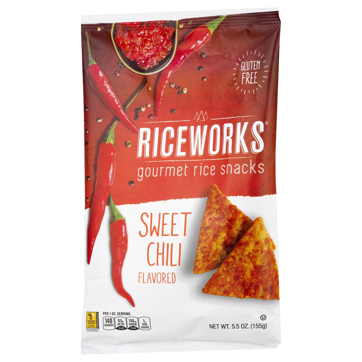 slide 3 of 10, Riceworks Gourmet Sweet Chili Flavored Rice Snacks 5.5 oz, 5.5 oz