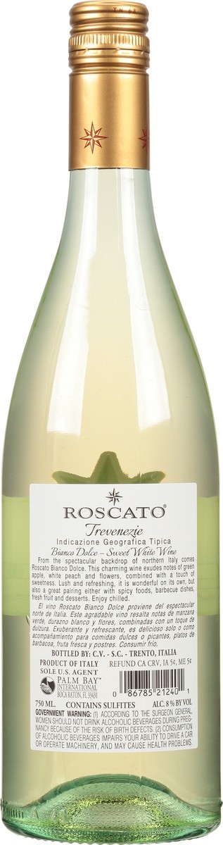 slide 2 of 7, Roscato Bianco Dolce, 750 ml