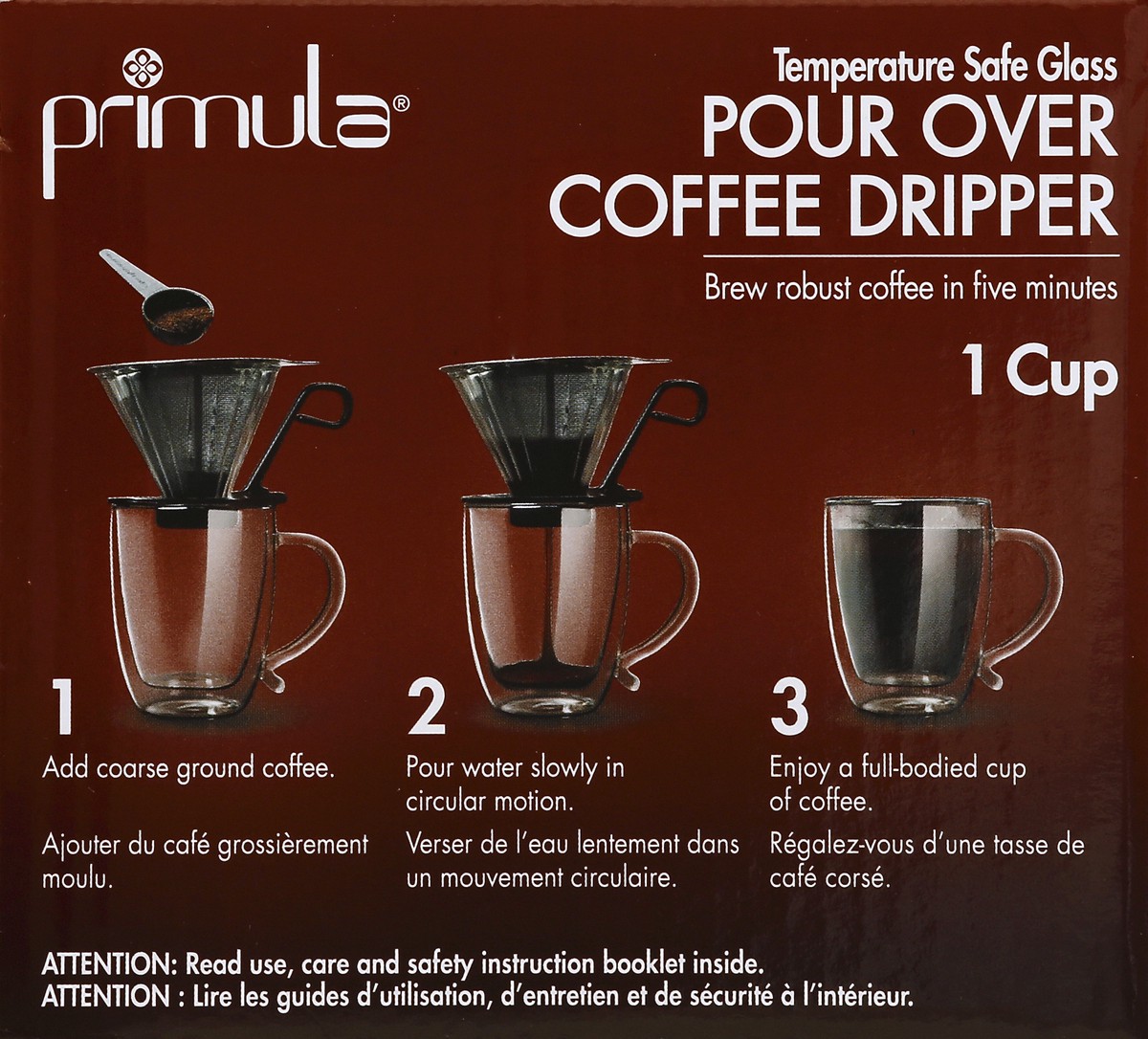 slide 3 of 5, Primula Coffee Dripper 1 ea, 1 cup