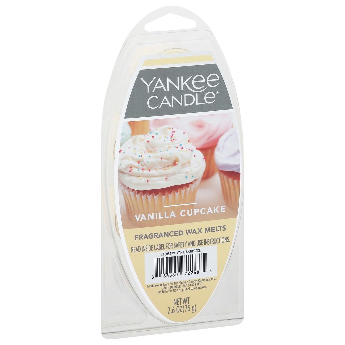 slide 7 of 9, Yankee Candle Fragranced Vanilla Cupcake Wax Melts 2.6 oz, 2.6 oz