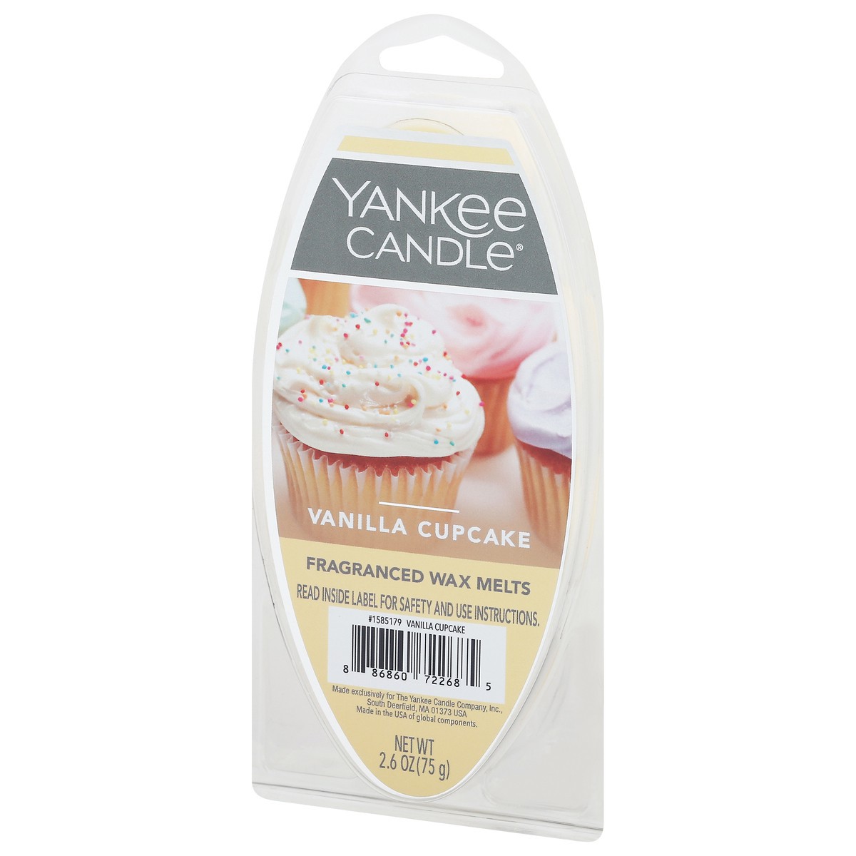 slide 3 of 9, Yankee Candle Fragranced Vanilla Cupcake Wax Melts 2.6 oz, 2.6 oz