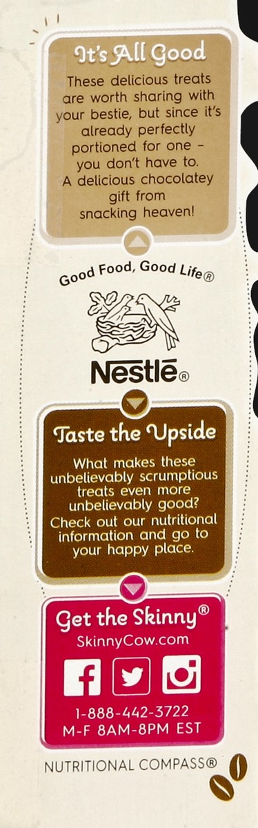 slide 3 of 4, Nestlé Skinny Cow Ice Cream Bars, Mochaccino, 5pk, 2.1 oz