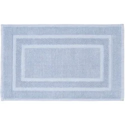 HD Designs Antimicrobial Bath Rug - Light Blue