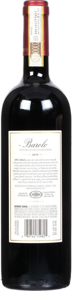 slide 5 of 10, Cooperativa Tra Produttori Marchesi Di Barolo, 750 ml