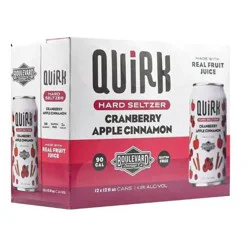 Boulevard Brewing Boulevard Quirk Cran Apple Cinnamon12 Pack Can