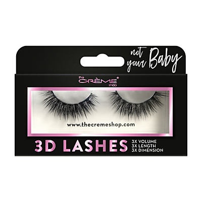 slide 1 of 1, The Crème Shop The Crme Shop 3D Lashes Faux Mink Not Your Baby, 1 ct