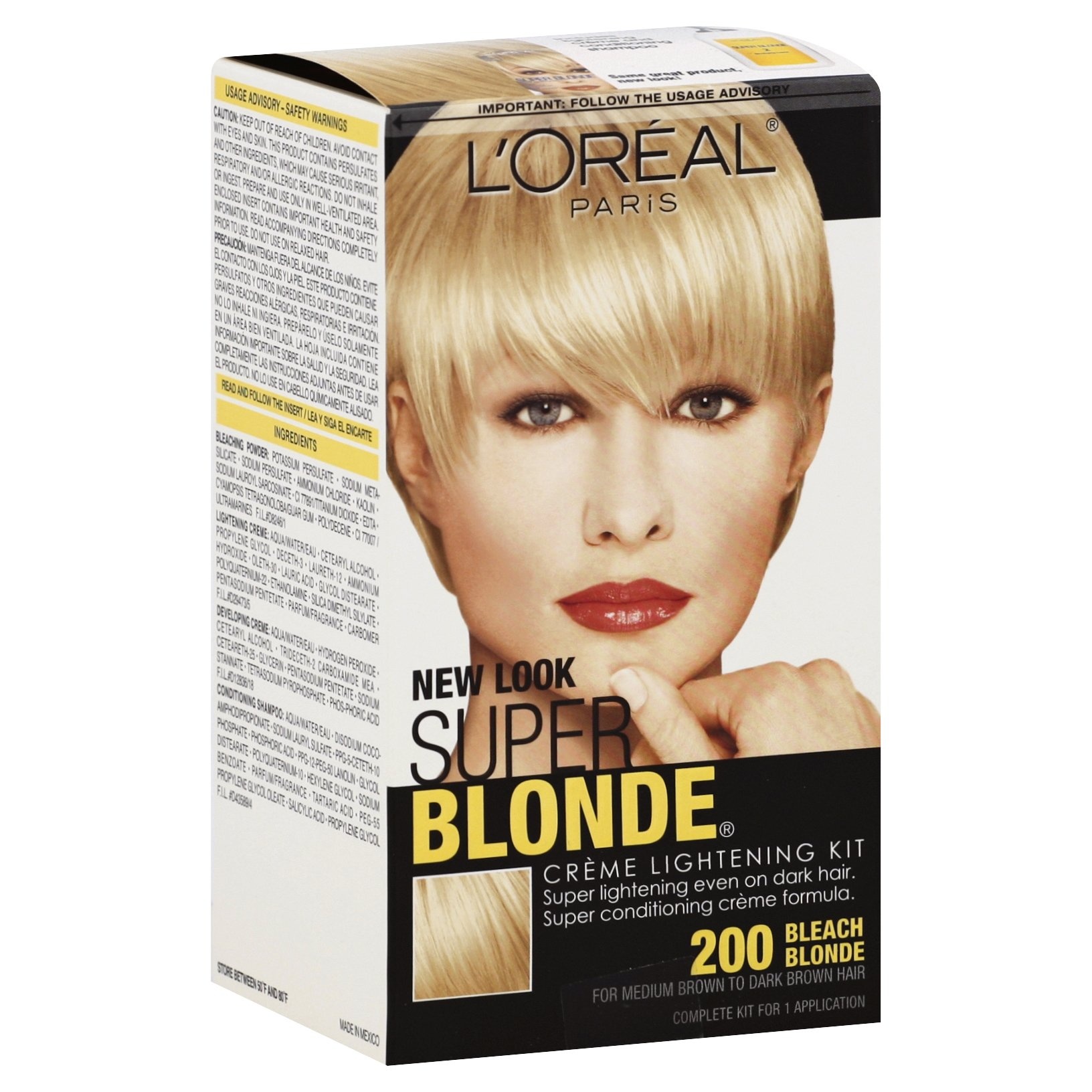 loreal bleach packet