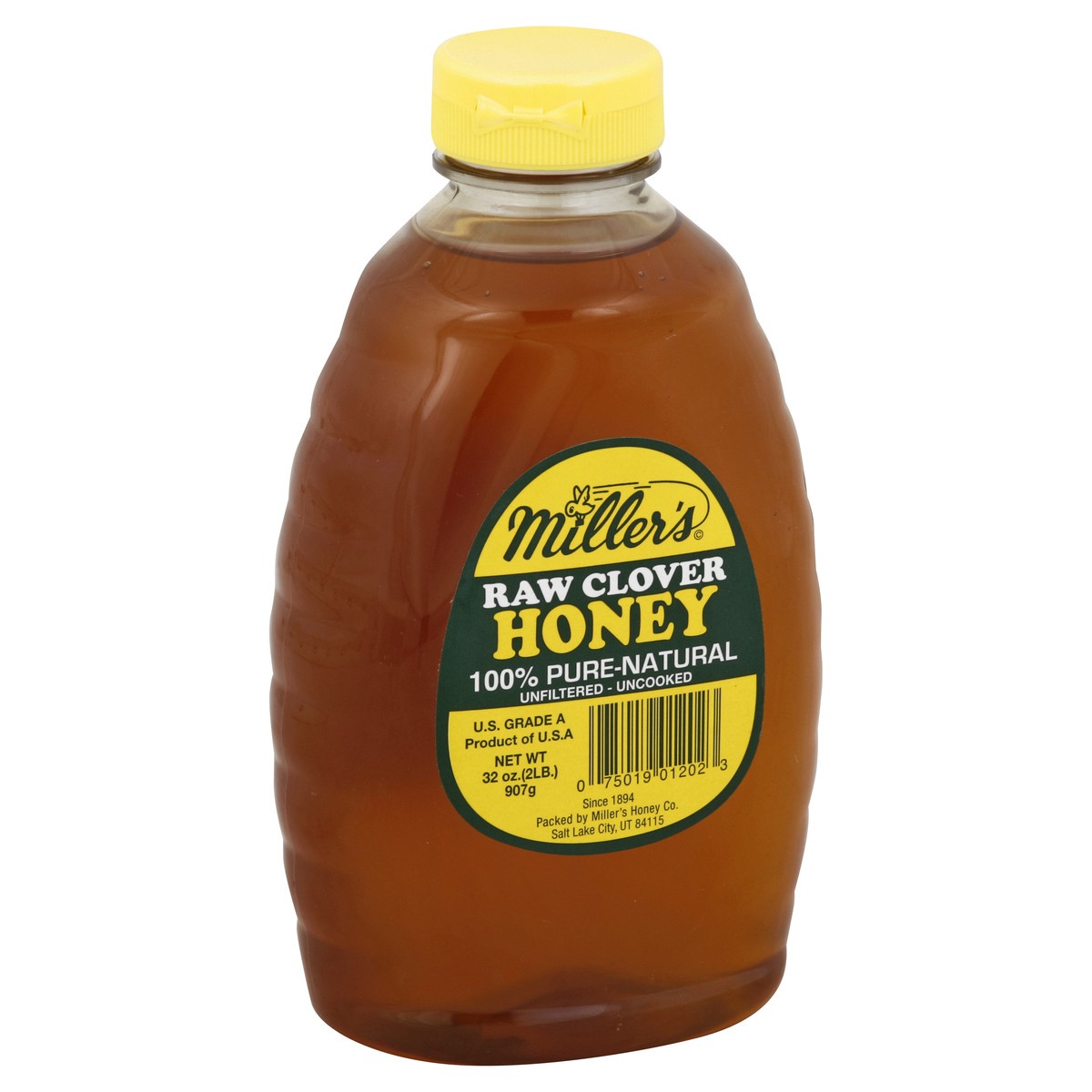 slide 2 of 3, Miller's Honey 32 oz, 32 oz