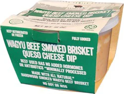 Wagyu X Smoked Wagyu Brisket Queso Dip