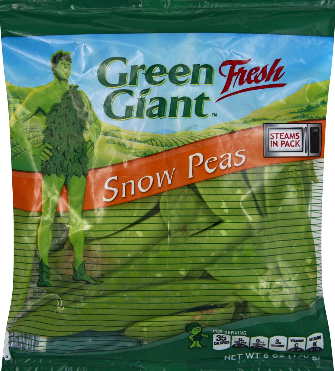 slide 1 of 6, Green Giant Fresh Whole Snow Peas, 6 oz