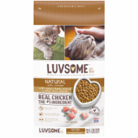 slide 1 of 1, Luvsome Natural With Chicken Dry Cat Food, 16 lb