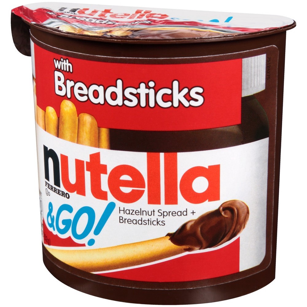 slide 2 of 5, Nutella Hazelnut Spread + Breadsticks 1.8 oz, 1.8 oz