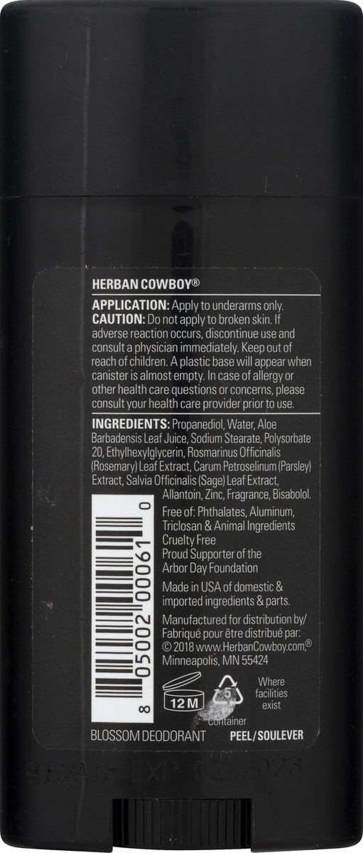 slide 5 of 10, Herban Cowboy Deodorant 2.8 oz, 2.8 oz