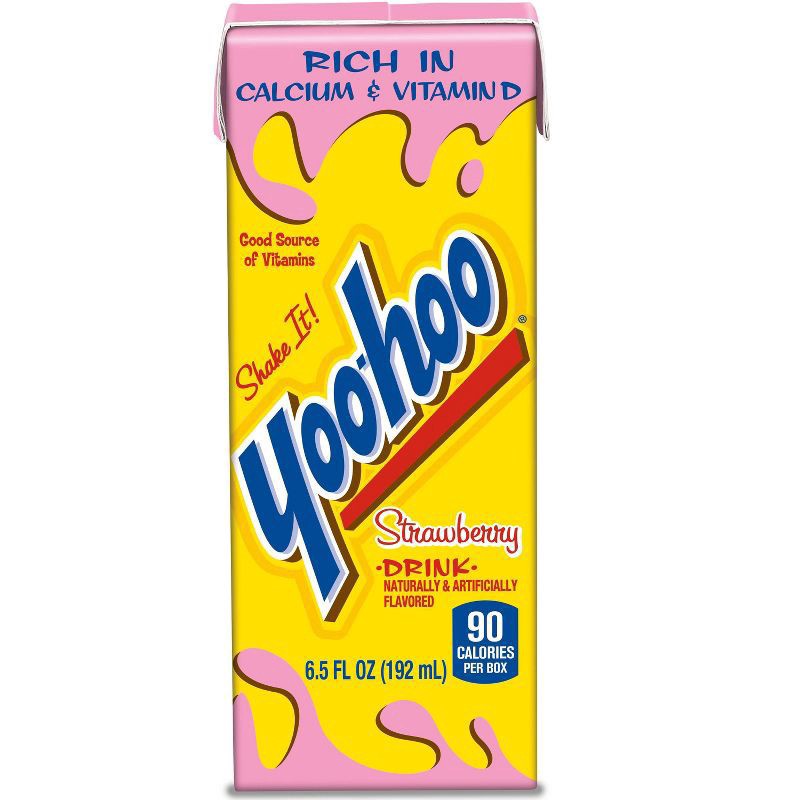 slide 4 of 7, Mott's Yoo-hoo Strawberry Chocolate Flavored Drink - 8pk/6.5oz Cans, 8 ct, 6.5 oz