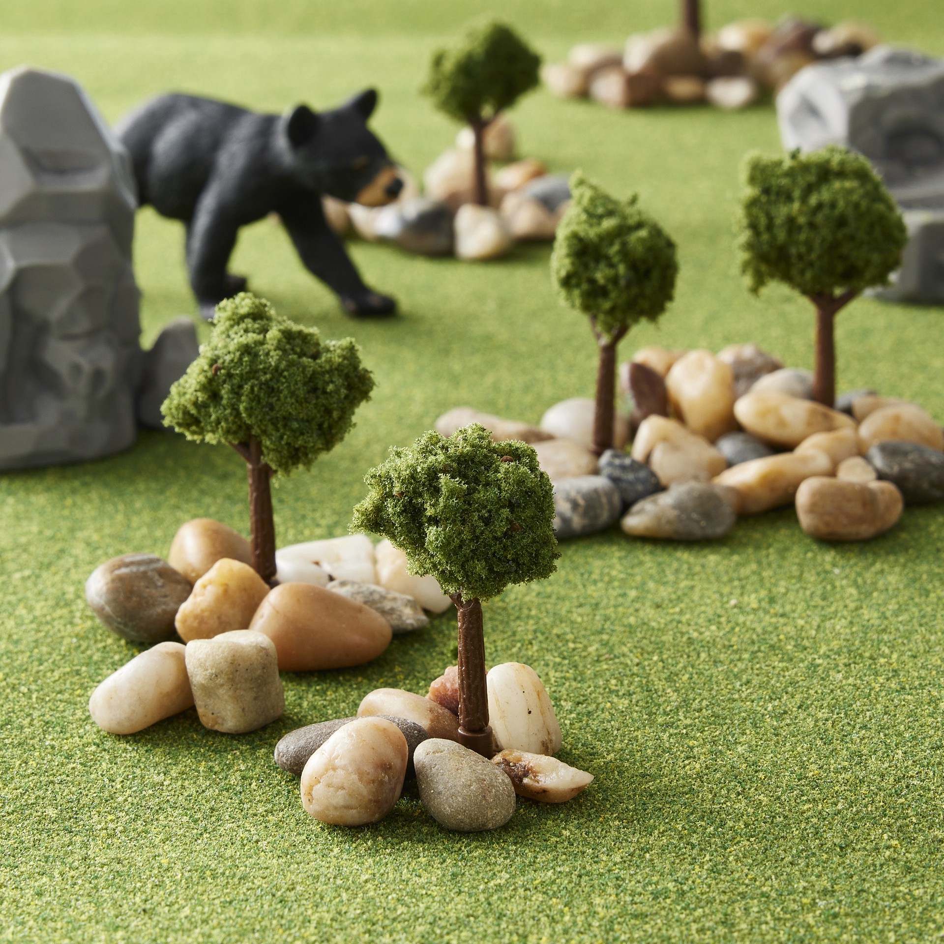 slide 3 of 3, Mini Round Trees By Make Market, 1 in-1.5 in