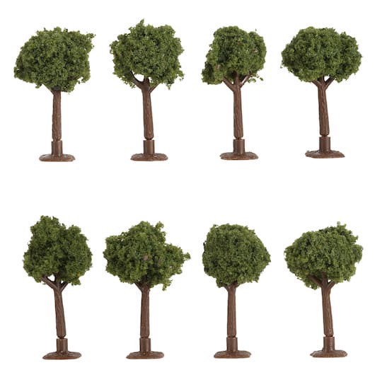 slide 1 of 3, Mini Round Trees By Make Market, 1 in-1.5 in