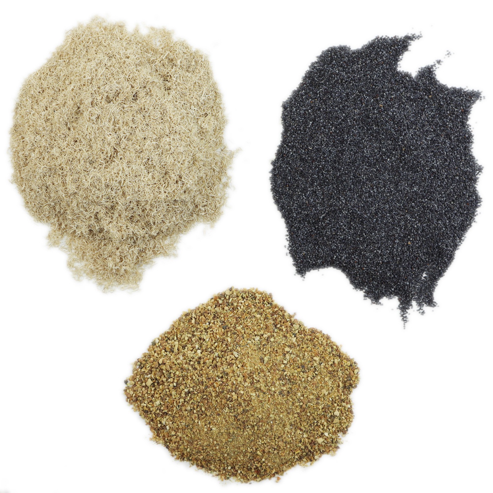 slide 3 of 3, Orange Peel, Poppy Seed & Loofah Powder Bath & Body Base Additive Set By Make Market, 3 ct