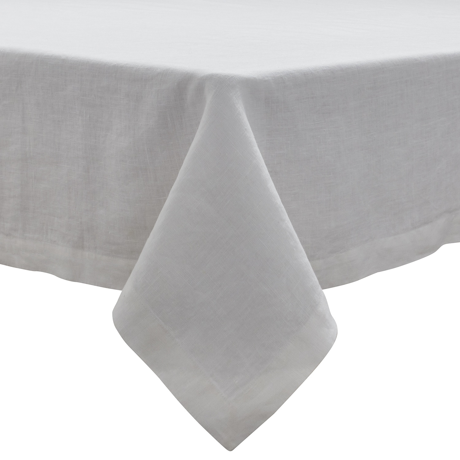 slide 1 of 1, Sur La Table White Linen Tablecloth, 1 ct