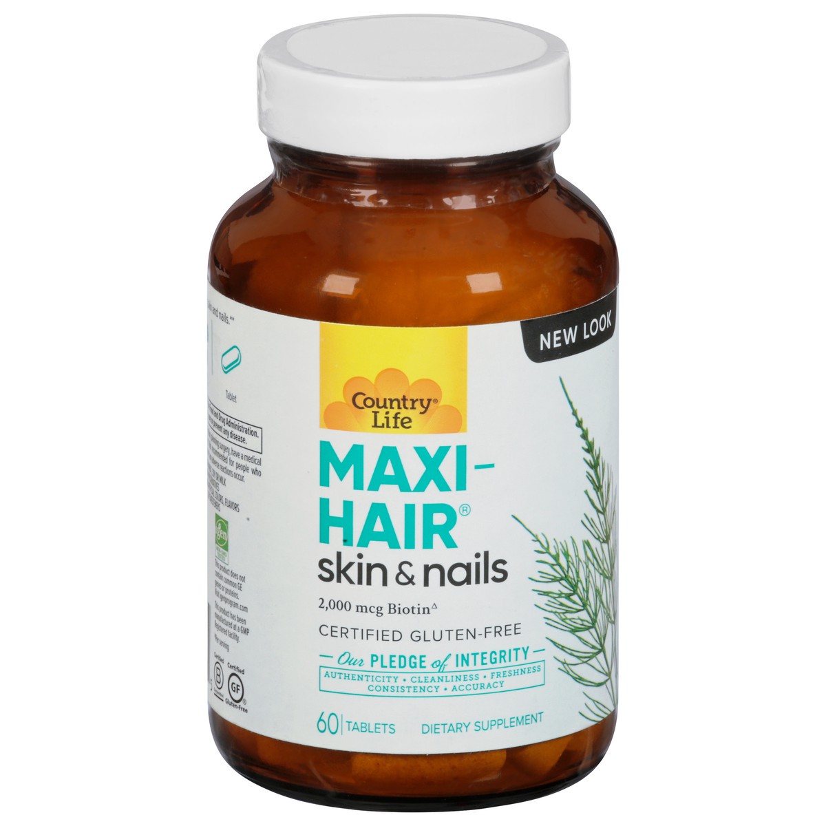 slide 8 of 9, Country Life Maxi-Hair Skin & Nails Tablets, 60 ct