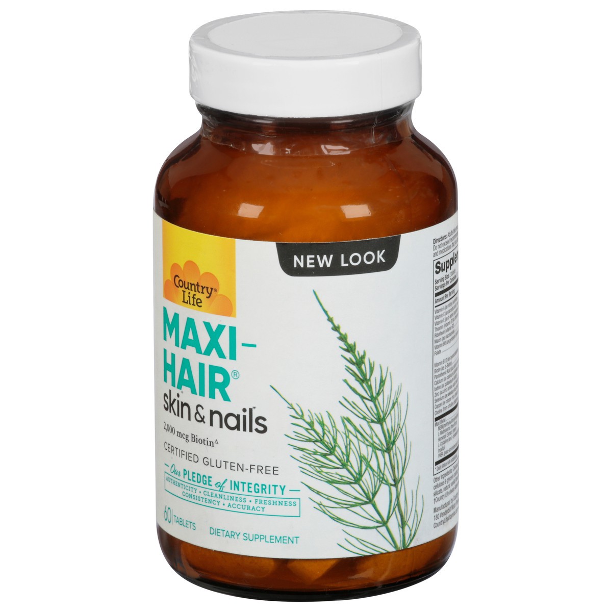 slide 4 of 9, Country Life Maxi-Hair Skin & Nails Tablets, 60 ct