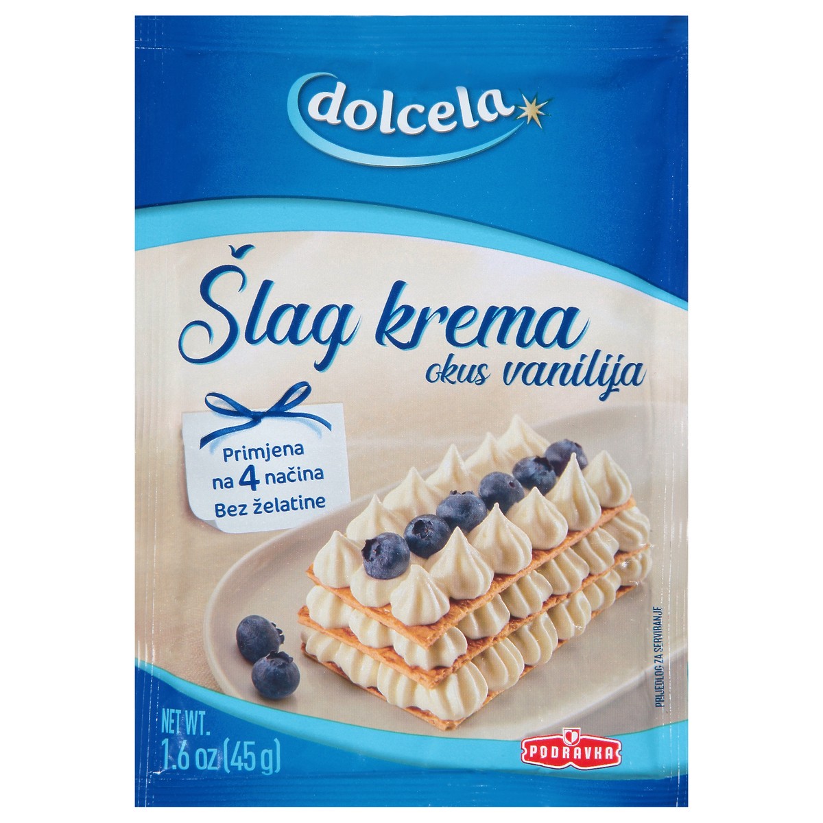 slide 11 of 11, Podravka Cream Vanilla, 45 gram